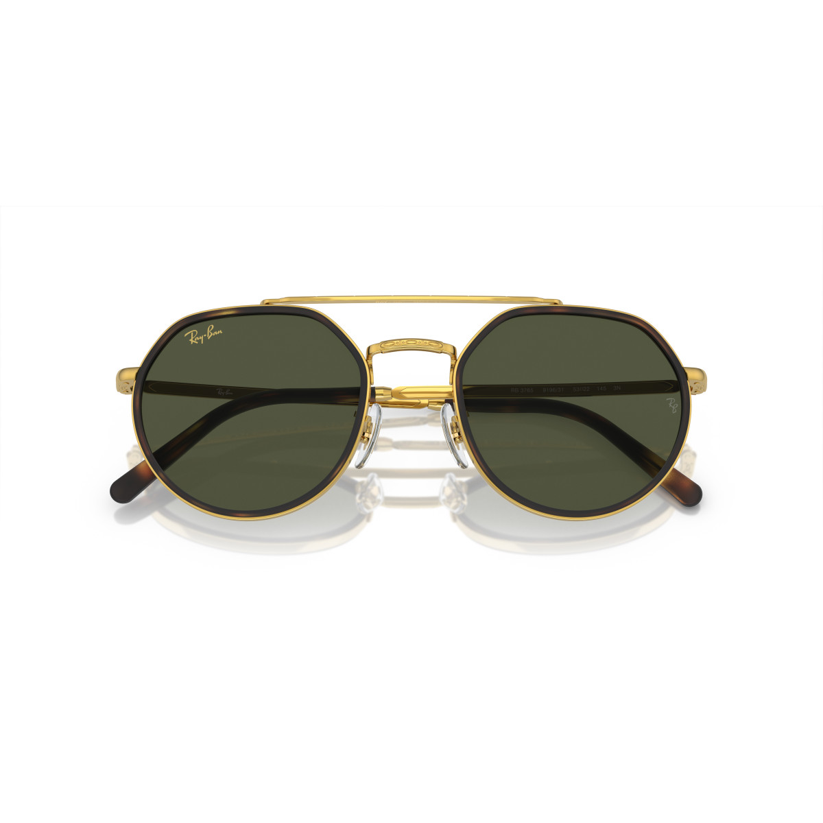 Ray-Ban RB3765 päikeseprillid | Legend Gold - Green