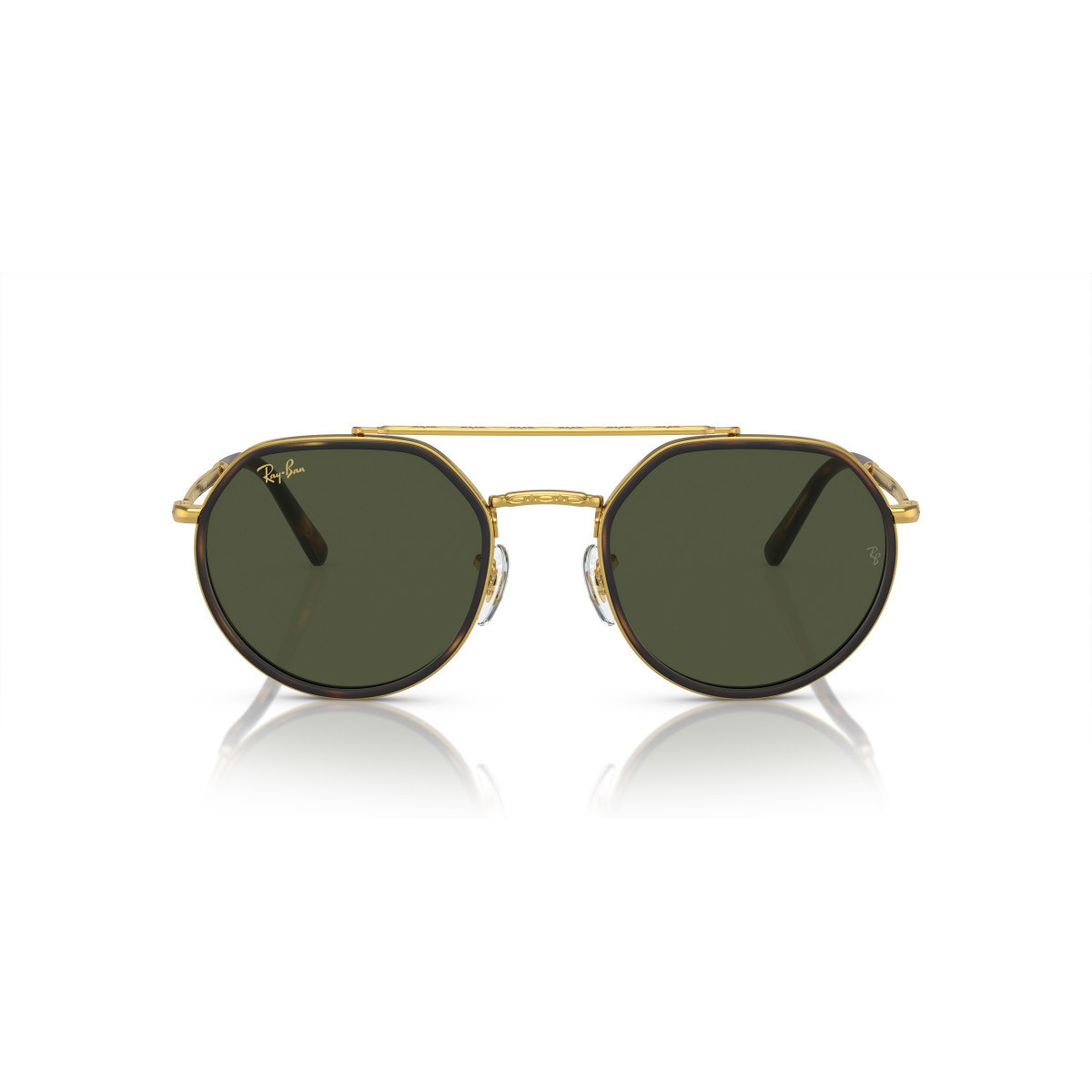 Ray-Ban RB3765 päikeseprillid | Legend Gold - Green