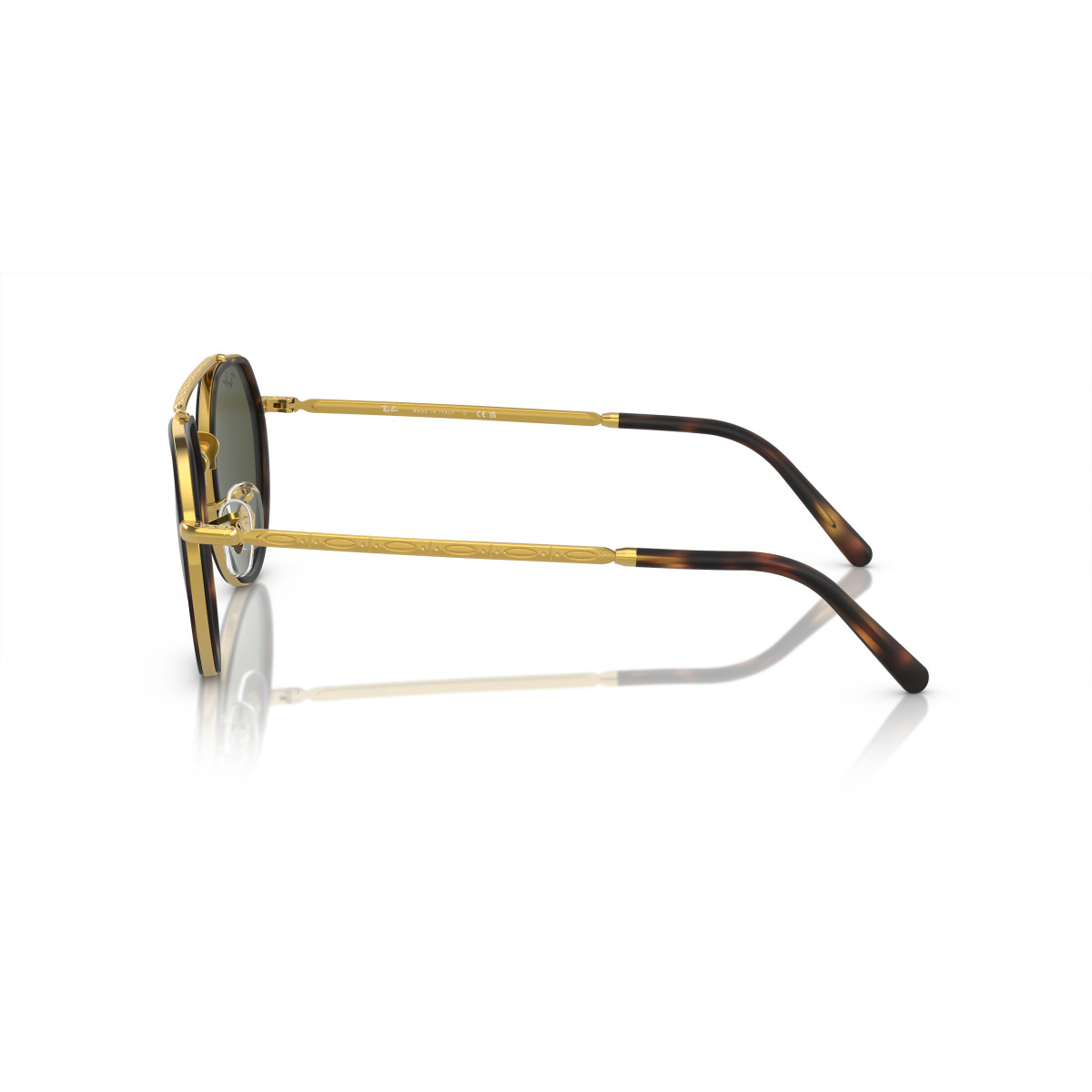 Ray-Ban RB3765 päikeseprillid | Legend Gold - Green