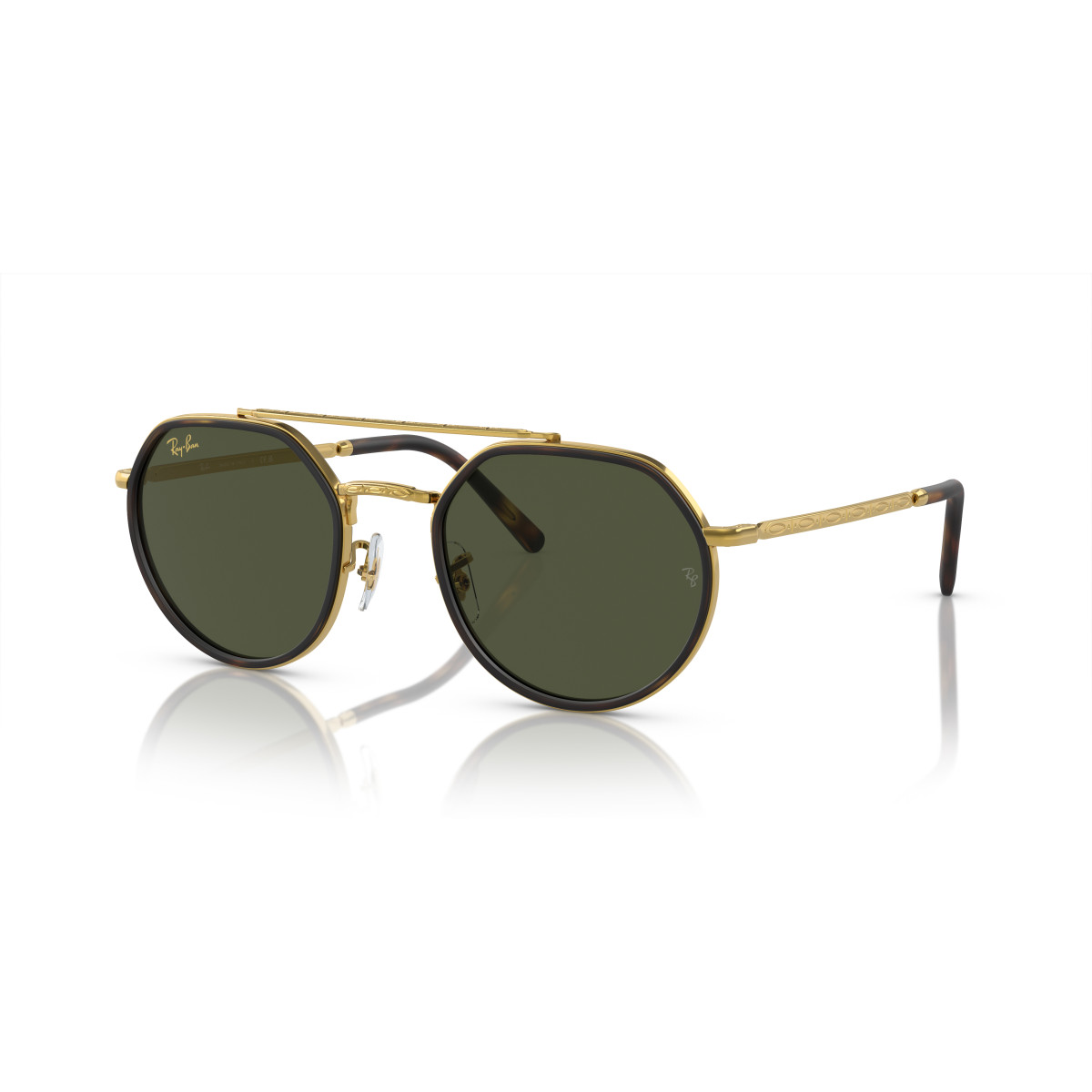 Ray-Ban RB3765 päikeseprillid | Legend Gold - Green