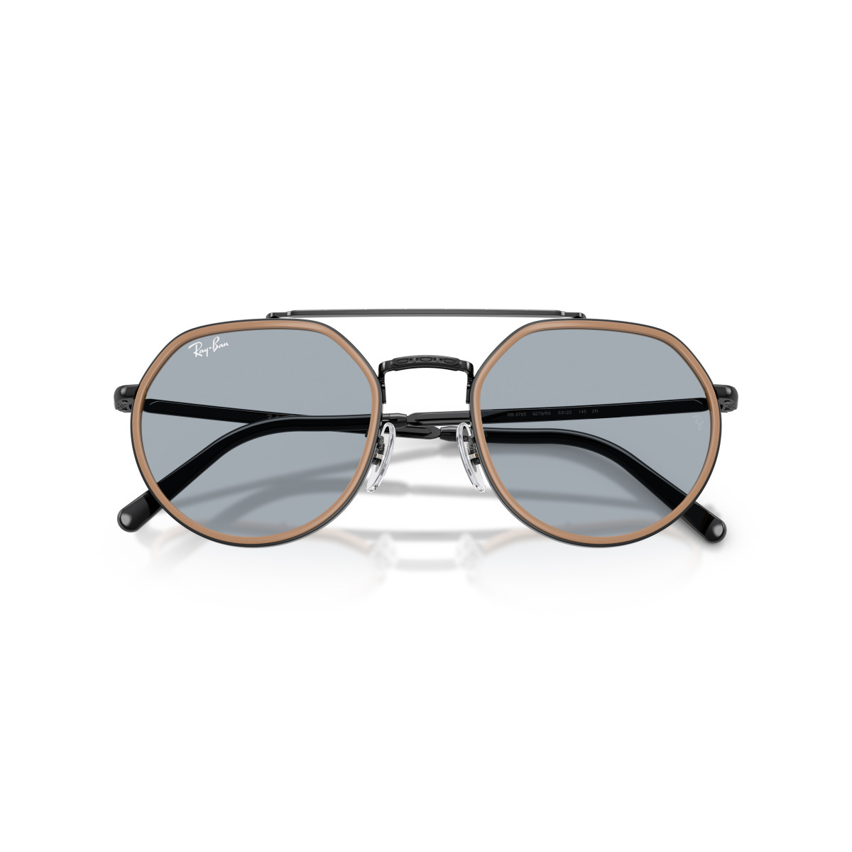Ray-Ban RB3765 päikeseprillid | Black - Blue