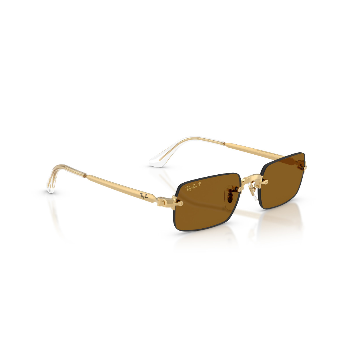 Ray-Ban RB3928 By A$AP Rocky päikeseprillid | Polarized | Arista Gold - Dark Brown
