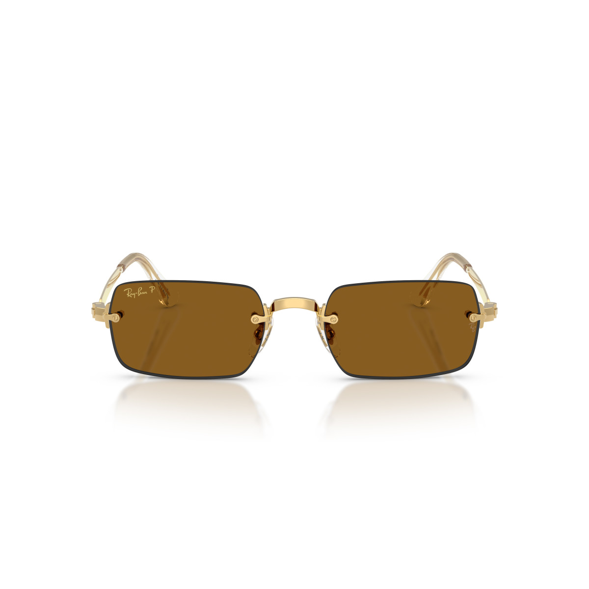 Ray-Ban RB3928 By A$AP Rocky päikeseprillid | Polarized | Arista Gold - Dark Brown
