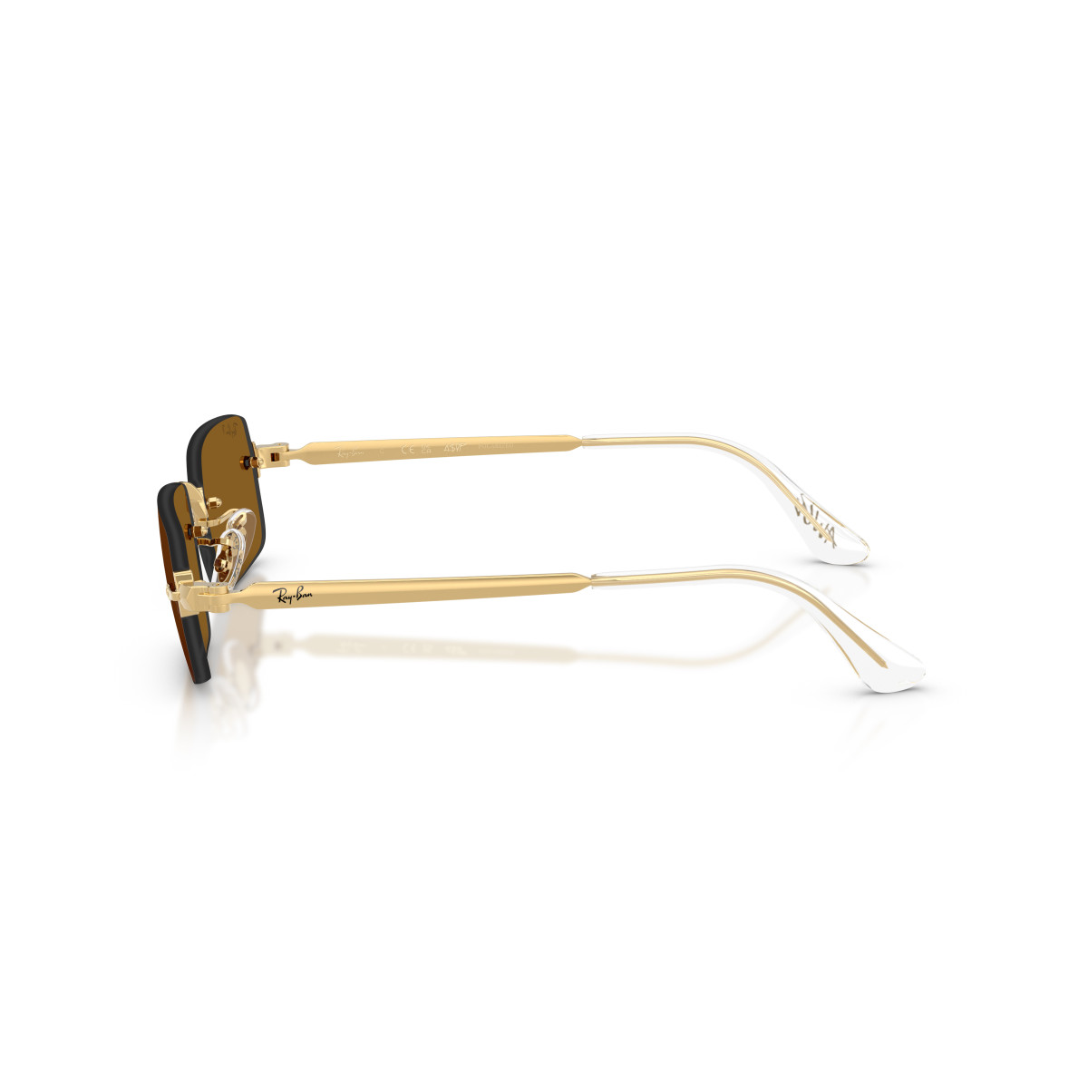 Ray-Ban RB3928 By A$AP Rocky päikeseprillid | Polarized | Arista Gold - Dark Brown