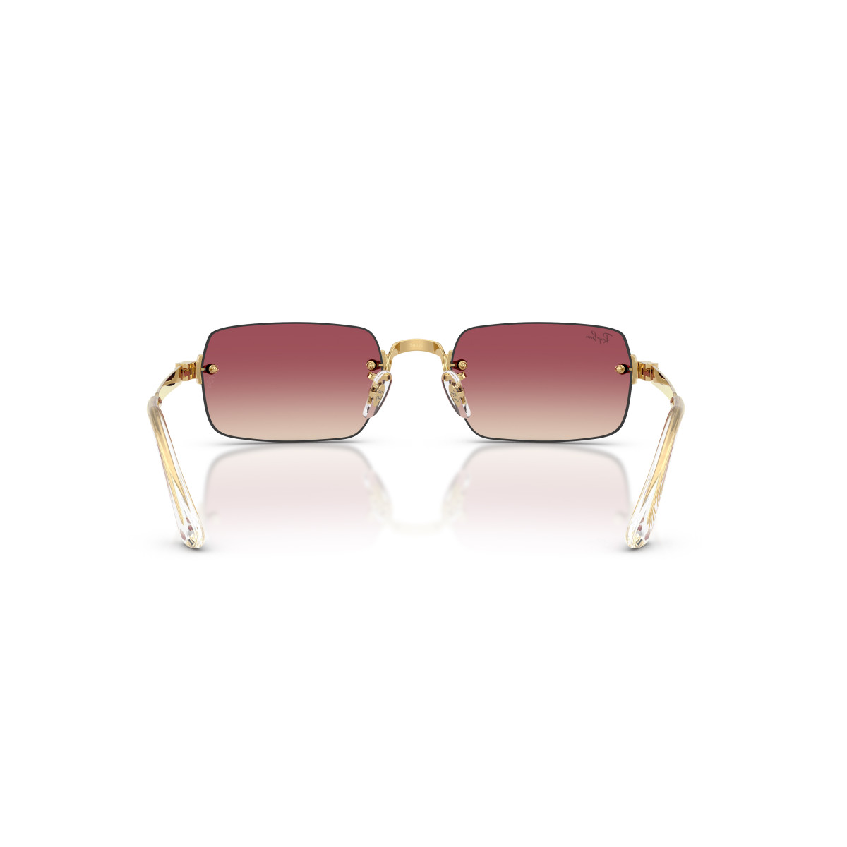 Ray-Ban RB3928 By A$AP Rocky päikeseprillid | Arista Gold - Clear Gradient Dark Violet