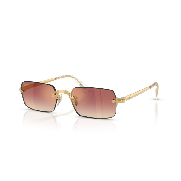 Ray-Ban RB3928 By A$AP Rocky päikeseprillid | Arista Gold - Clear Gradient Dark Violet