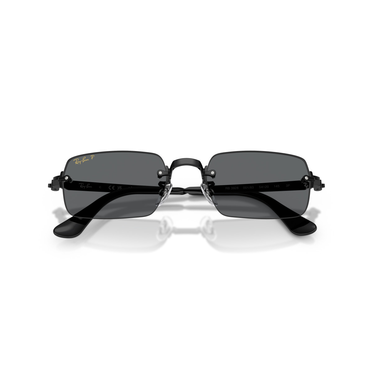 Ray-Ban RB3928 By A$AP Rocky päikeseprillid | Polarized | Black - Dark Grey