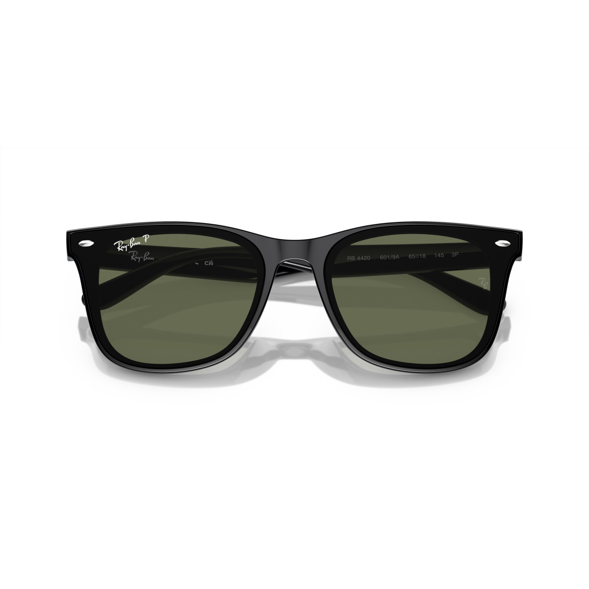 Ray-Ban RB4420 päikeseprillid | Polarized | Black - Dark Green