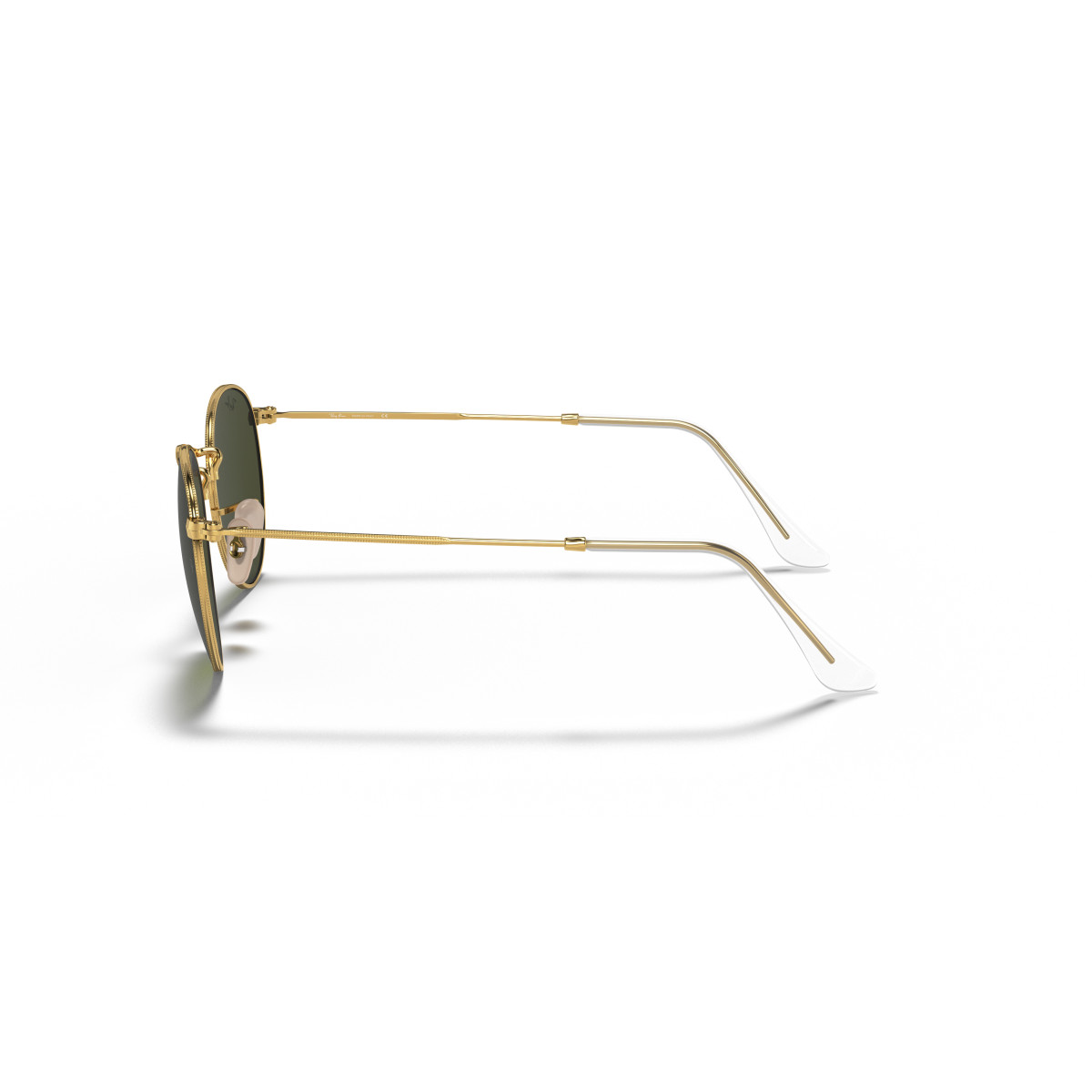 Ray-Ban Round Metal Small päikeseprillid | Arista Gold - G-15 Green