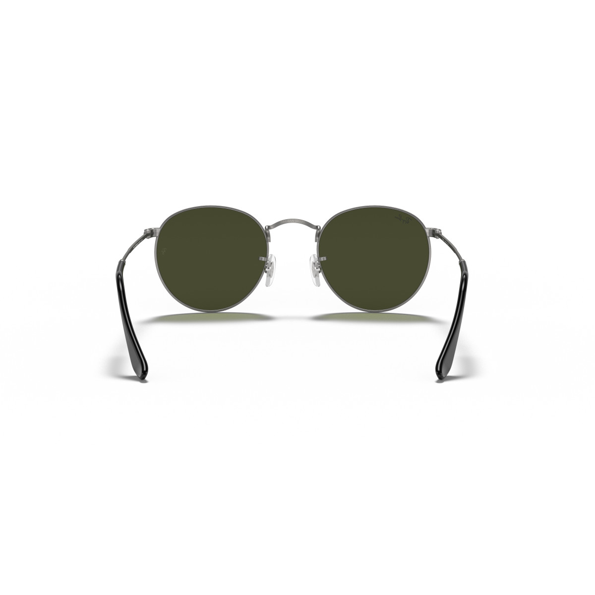 Ray-Ban Round Metal Large päikeseprillid | Gunmetal - G-15 Green