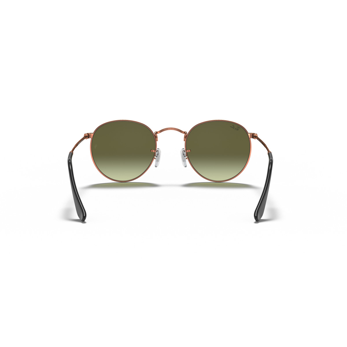 Ray-Ban Round Metal Large päikeseprillid | Bronze Copper - Green Gradient