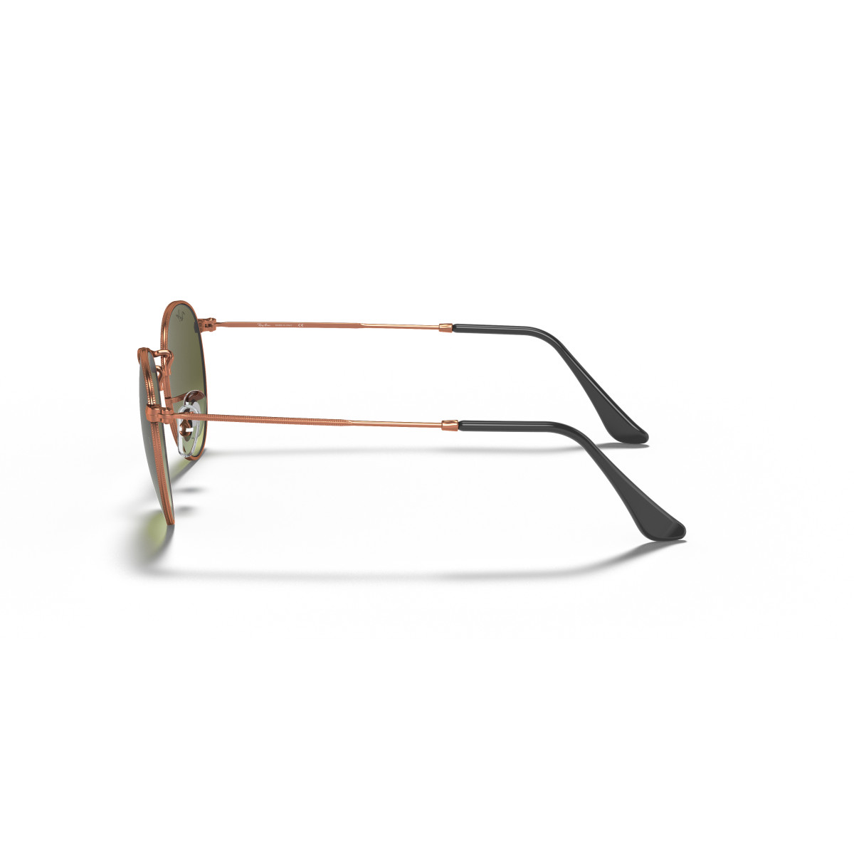 Ray-Ban Round Metal Large päikeseprillid | Bronze Copper - Green Gradient