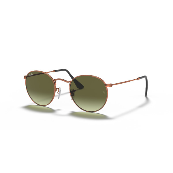 Ray-Ban Round Metal Large päikeseprillid | Bronze Copper - Green Gradient