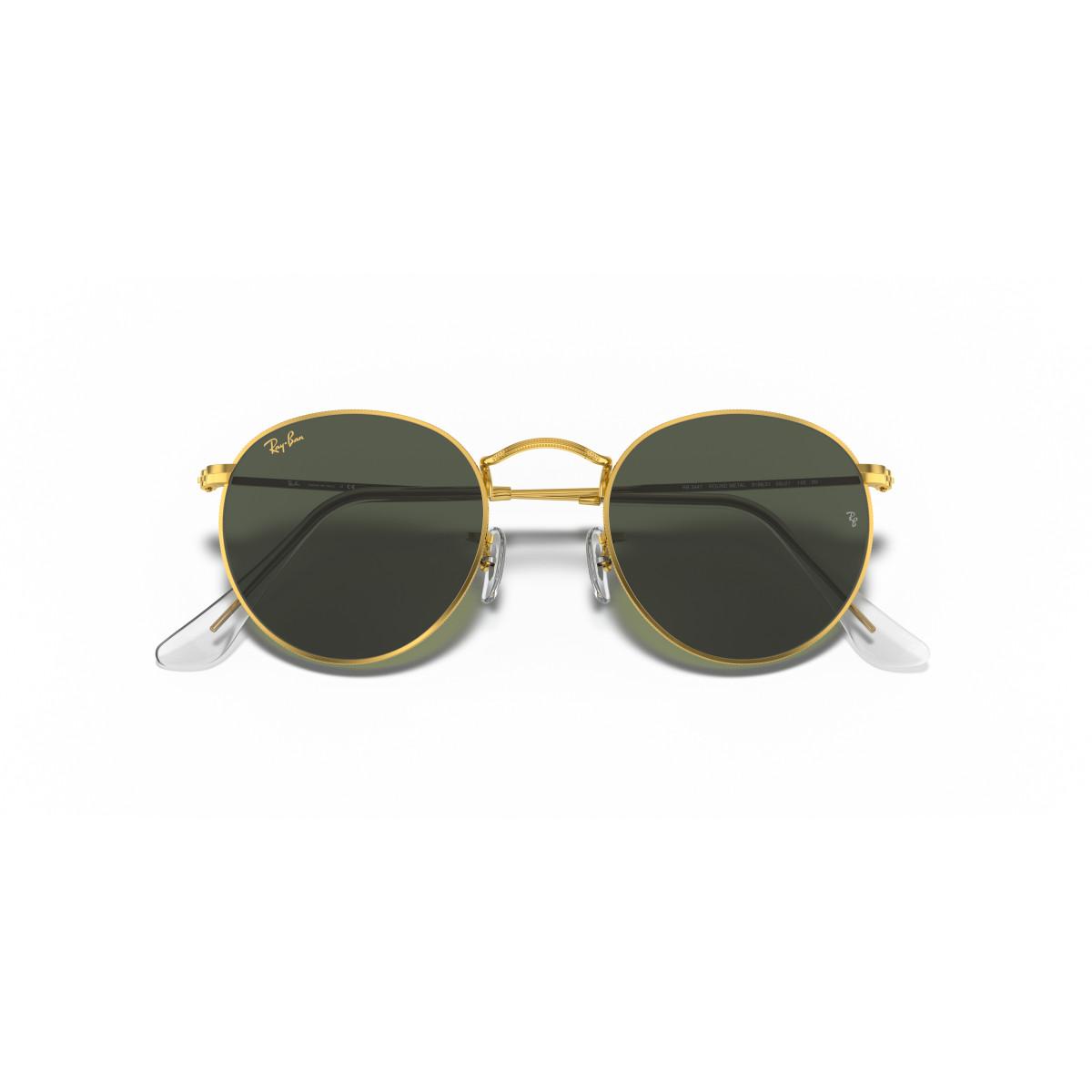 Ray-Ban Round Metal Large päikeseprillid | Gold - G-15 Green