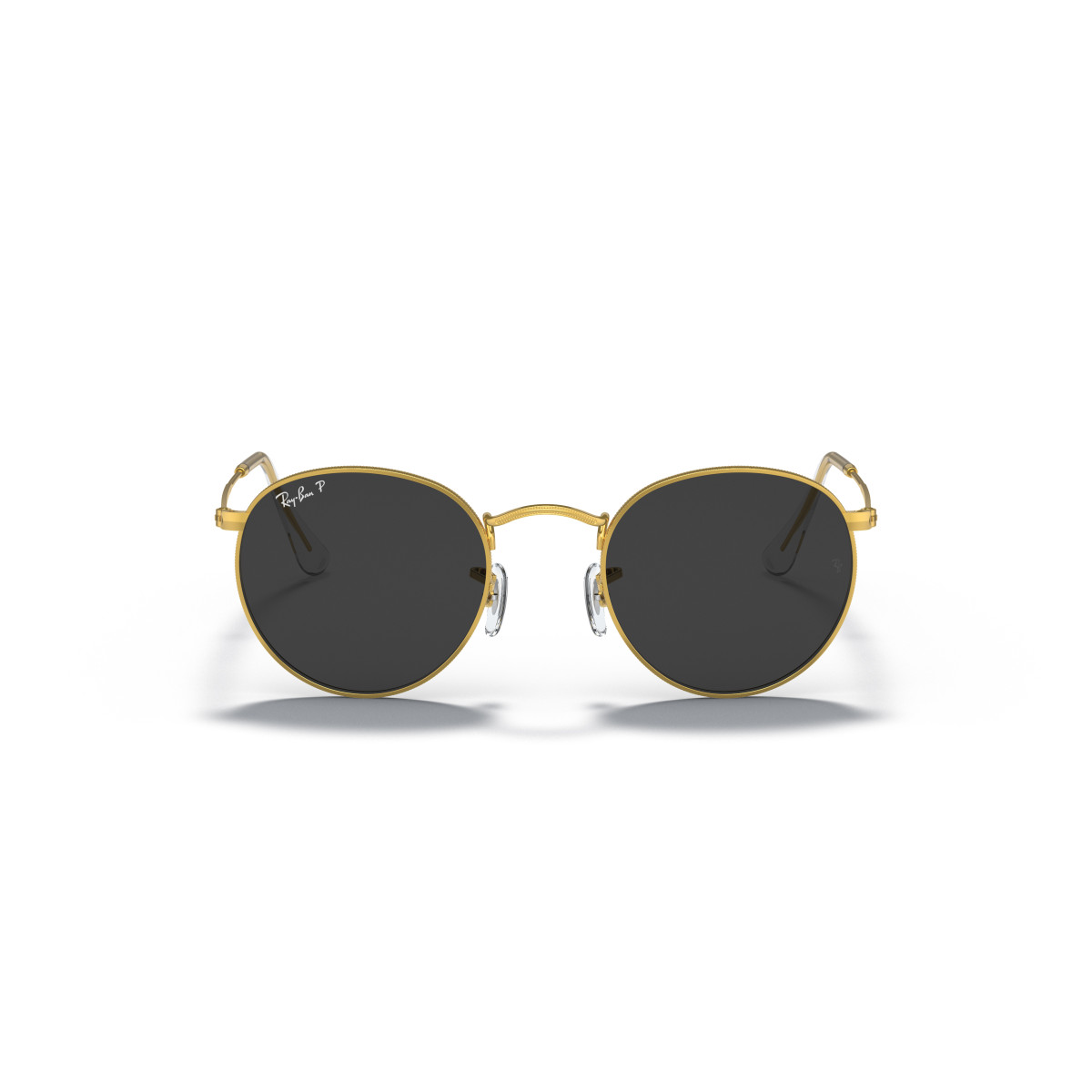 Ray-Ban Round Metal Large päikeseprillid | Polarised | Gold - Black
