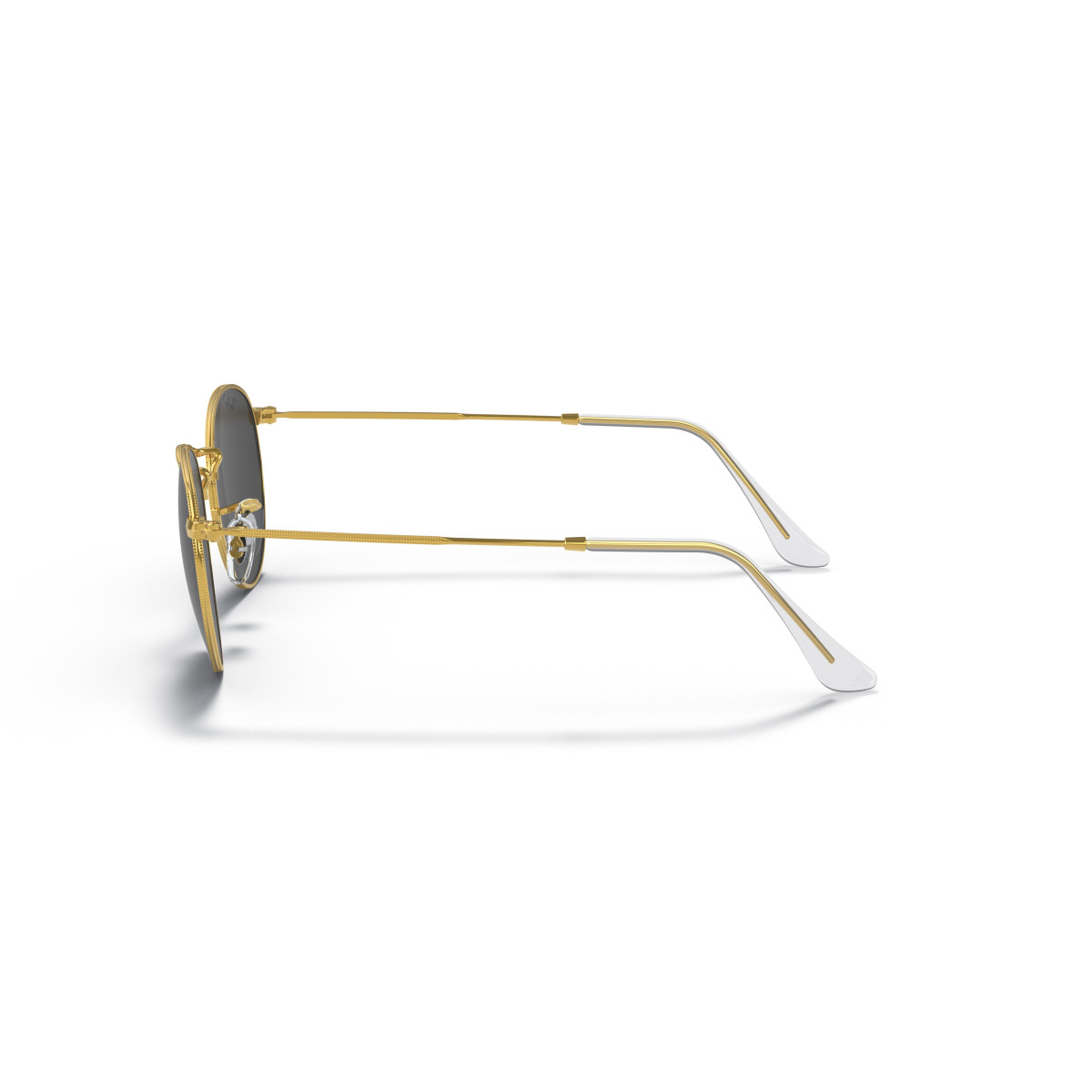 Ray-Ban Round Metal Large päikeseprillid | Polarised | Gold - Black