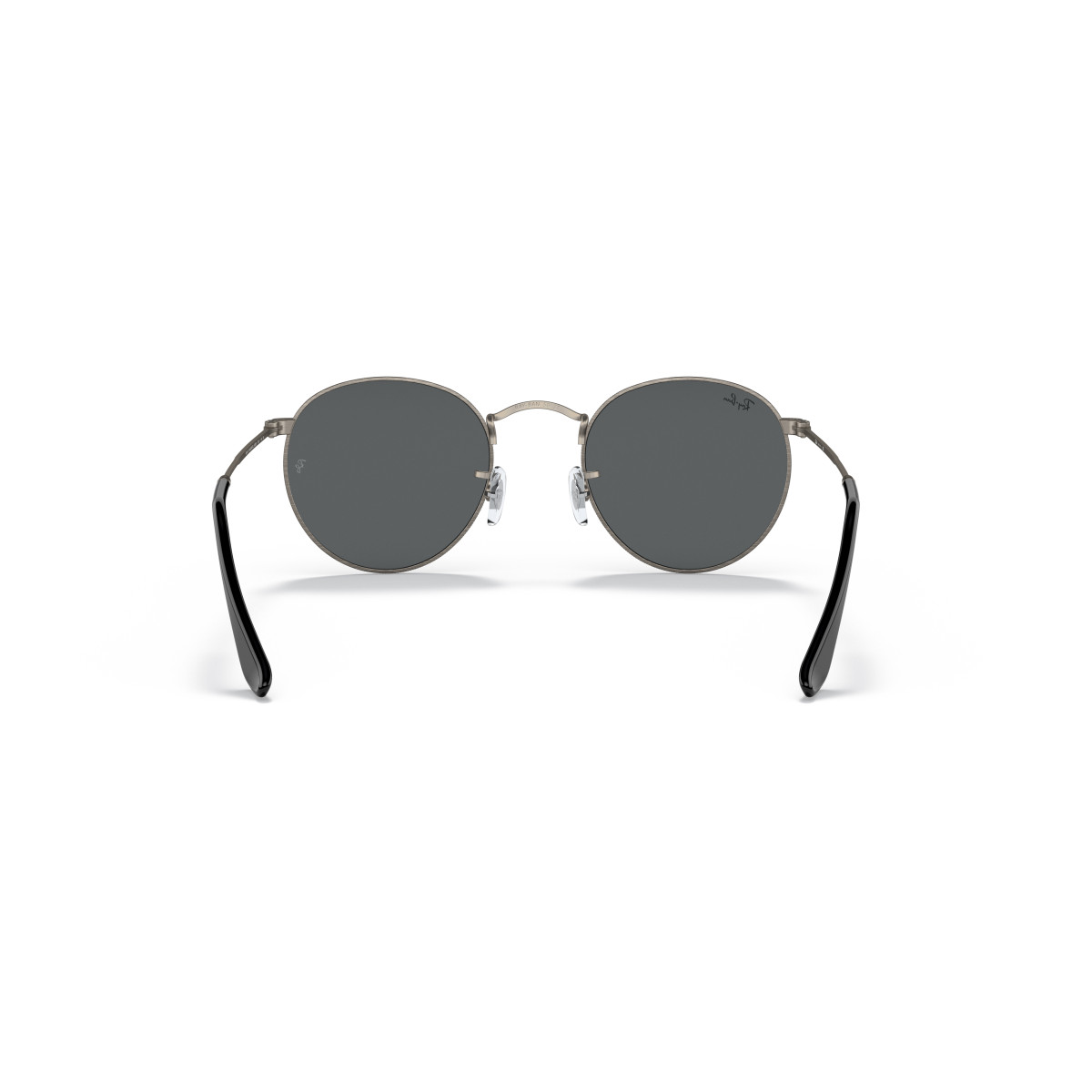 Ray-Ban Round Metal Large päikeseprillid | Gunmetal - Dark Grey