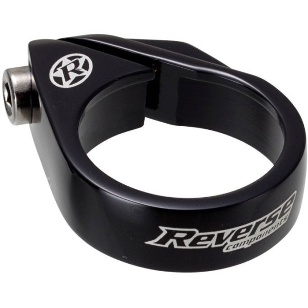 Reverse Bolt sadulaposti klamber | 31.8mm | Black