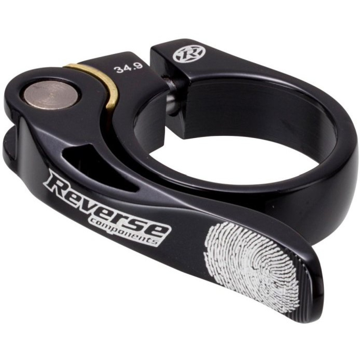 Reverse Long Life Seatpost Clamp | 34.9mm | Black