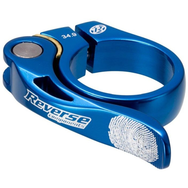 Reverse Long Life sadulaposti klamber | 34.9mm | Blue