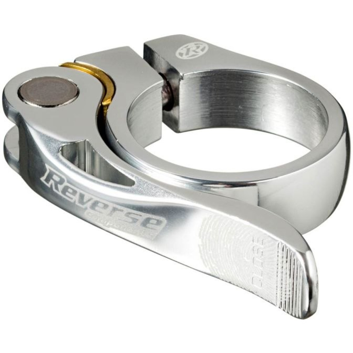 Reverse Long Life Seatpost Clamp | 34.9mm | Silver