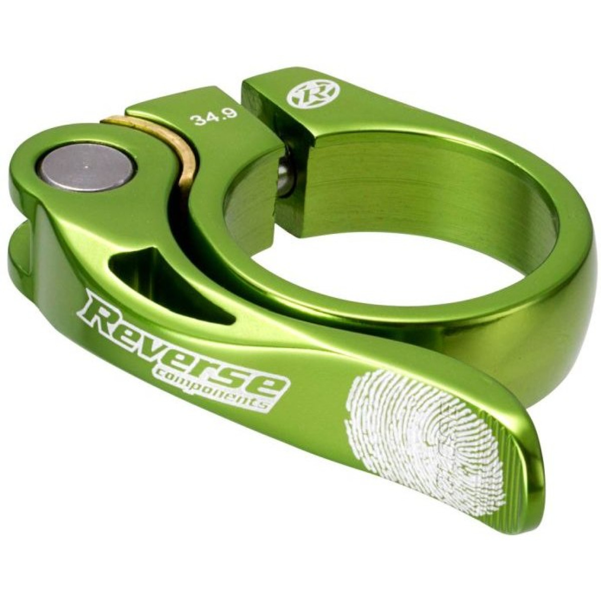 Reverse Long Life sadulaposti klamber | 34.9mm | Green