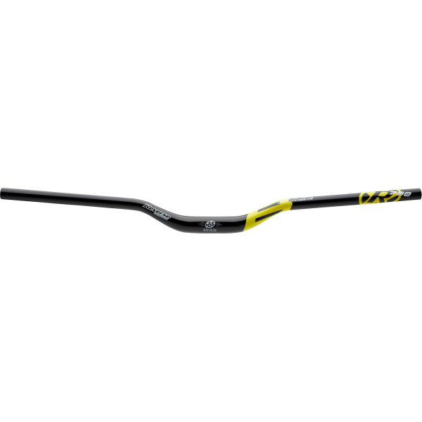 Reverse Components Base alumiiniumist lenks | Ø 31.8 | 35mm tõus | Must - kollane