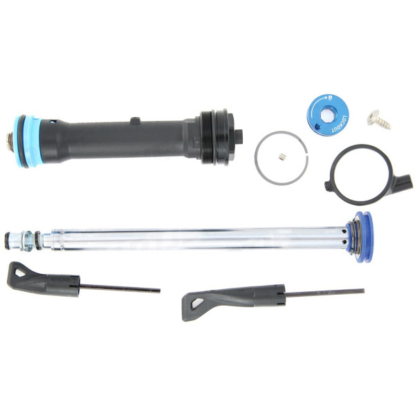 RockShox Fork Damper Assembly Kit | Turnkey 80-120mm Remote 17mm Cable Pull | Recon Silver TK C1 (2017+)