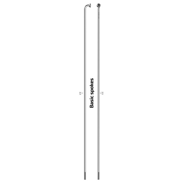 Sapim Leader kodar | J-Bend | 2.3 mm | Silver