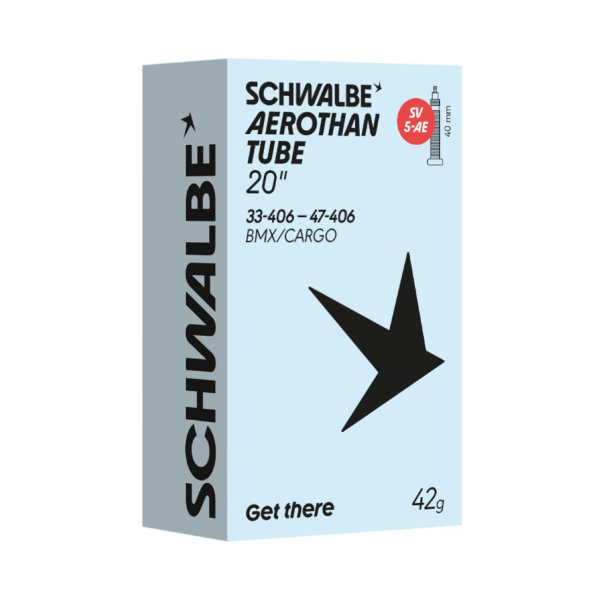 Schwalbe Aerothan BMX/Cargo 20" sisekumm 5AE | SV 40mm | 33/47-406