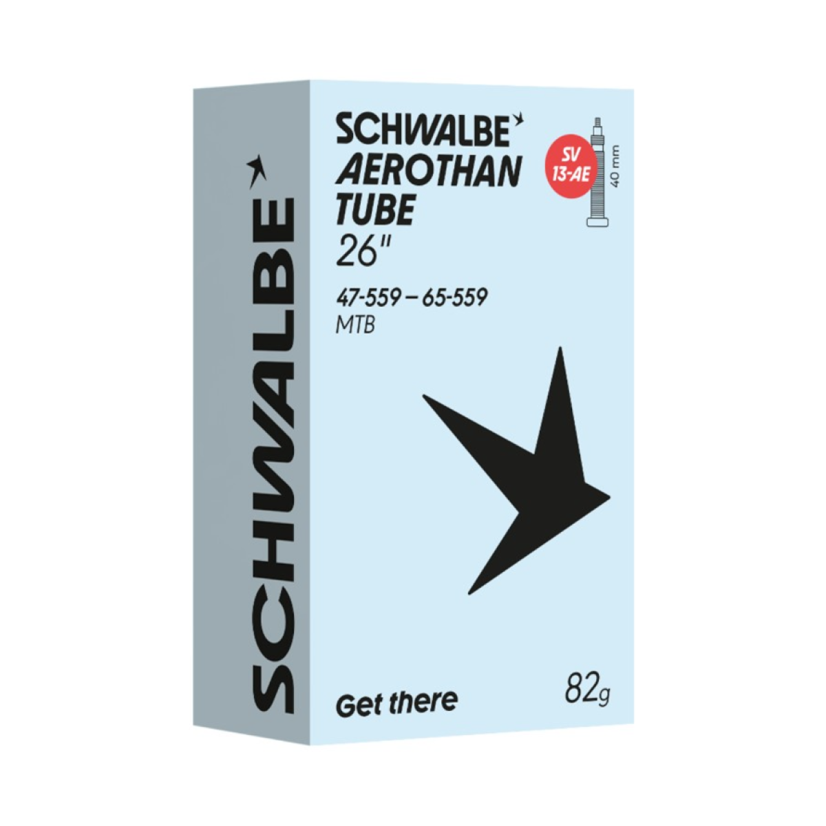 Schwalbe Aerothan MTB 26" kamera 13AE | SV 40mm | 47/65-559