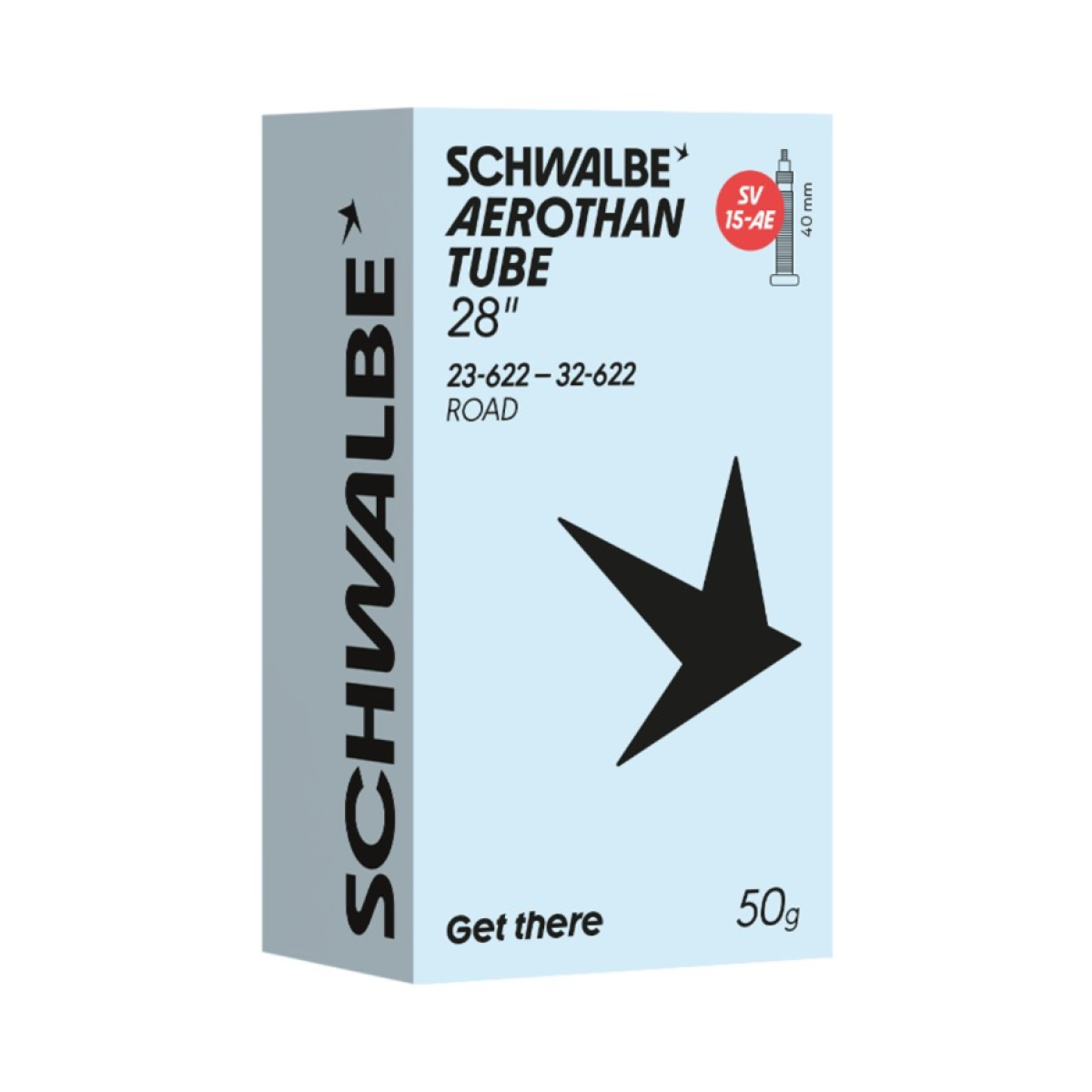 Schwalbe Aerothan Road 28" kamera 15AE | SV | 23/32-622