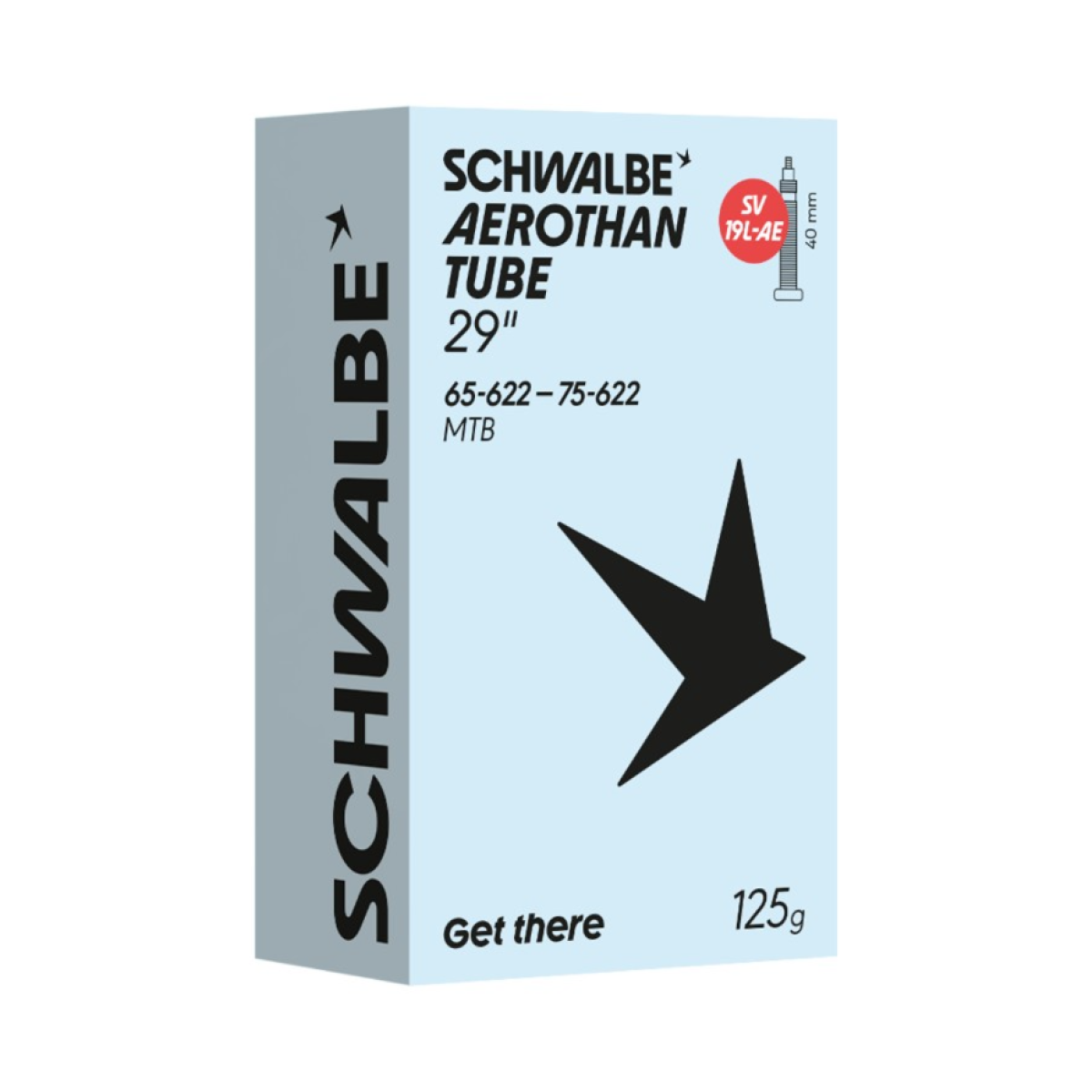 Schwalbe Aerothan MTB 29" Inner Tube 19LAE | SV 40mm | 47/65-622