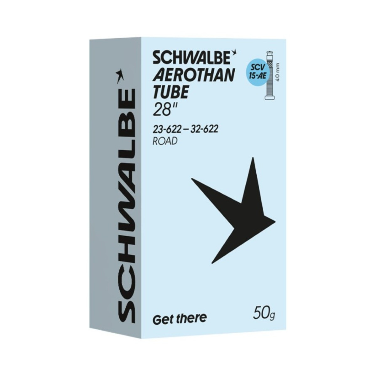 Schwalbe Aerothan Road 28" Inner Tube 15AE | SCV CLIK | 23/32-622