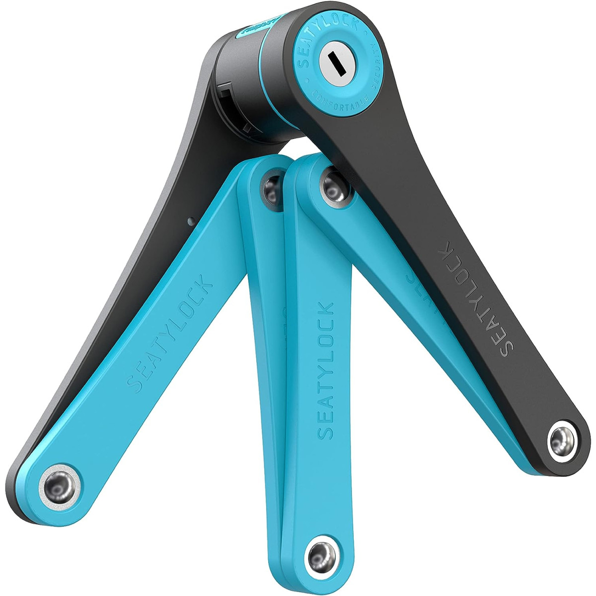 Seatylock Foldylock kompaktne kokkupandav lukk | Sinine