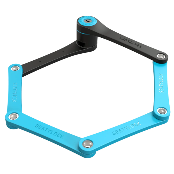 Seatylock Foldylock kompaktne kokkupandav lukk | Sinine Seatylock Foldylock kompaktne kokkupandav lukk | Sinine