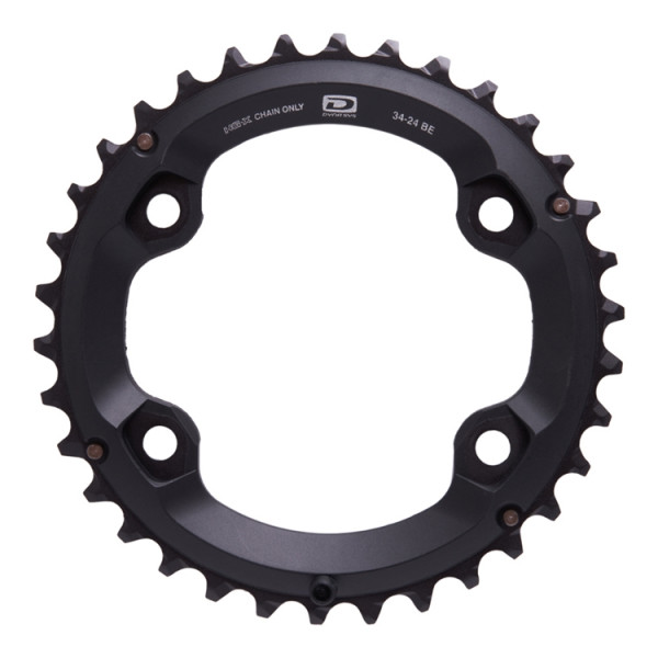 Shimano Deore FC-M6000-BE zobrats | 96 BCD | 2x10 ātrumu Shimano Deore FC-M6000-BE zobrats | 96 BCD | 2x10 ātrumu