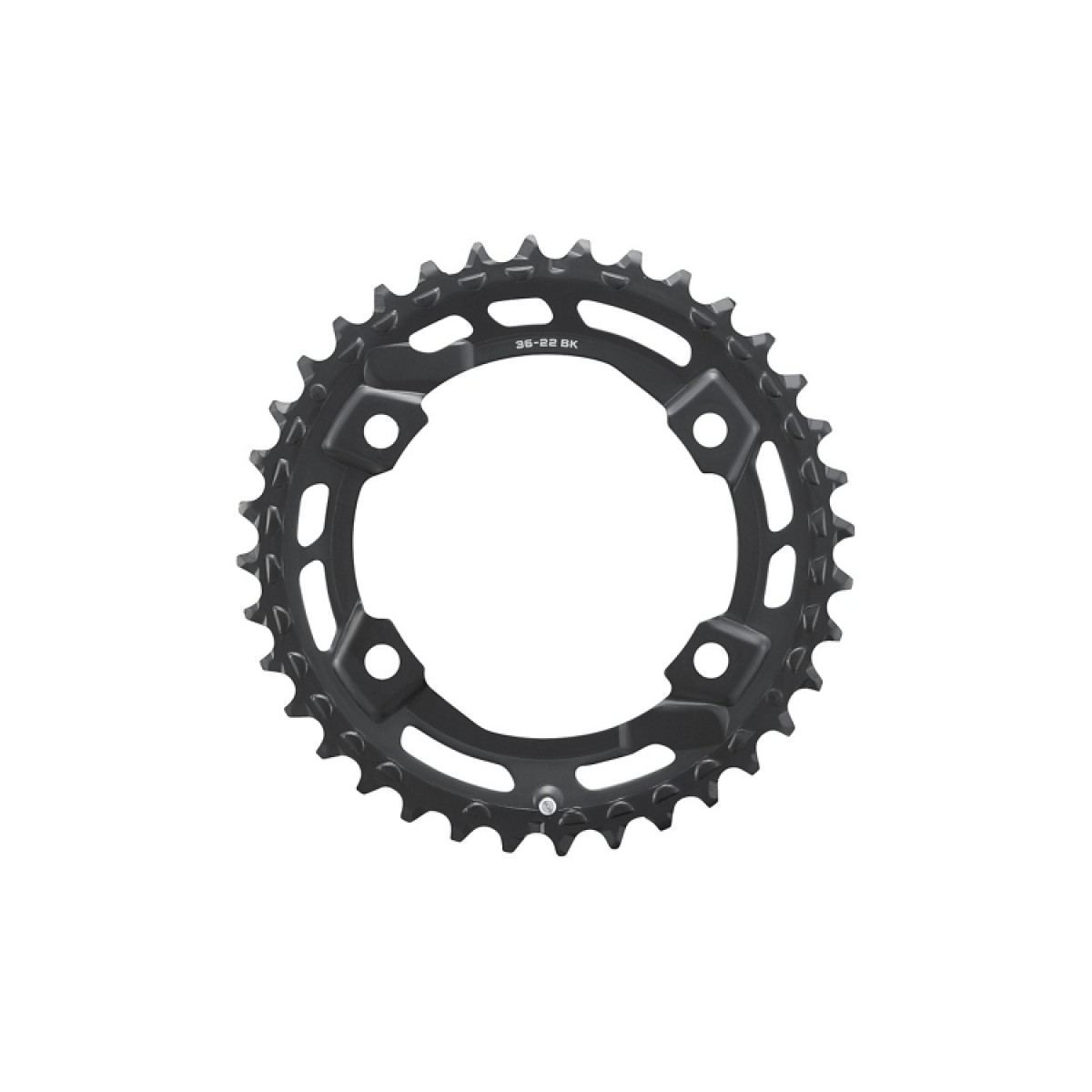 Shimano CUES FC-U6000-2/2B Chainring | 96 BCD | 2x11/10/9-speed