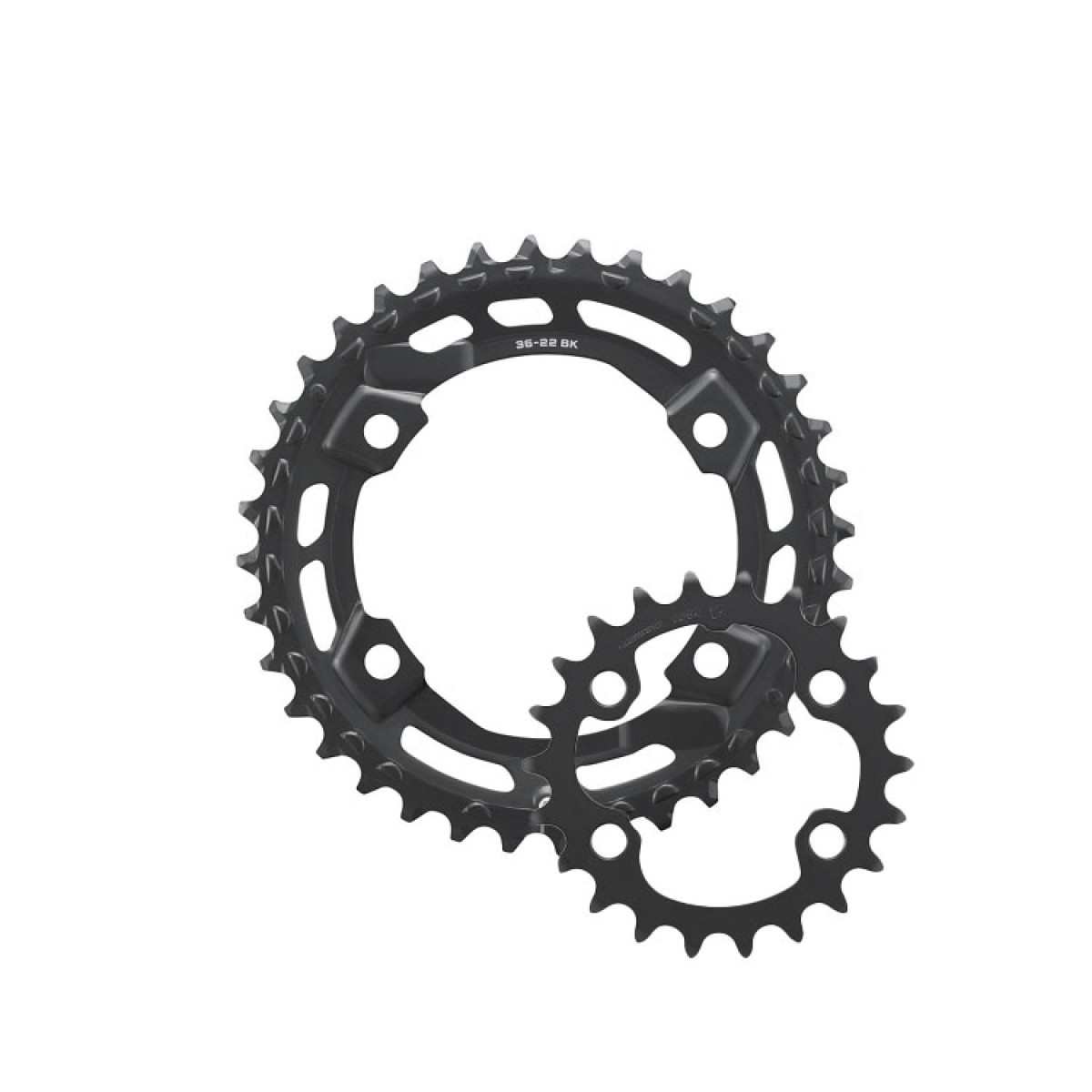 Shimano CUES FC-U6000-2/2B Chainring | 96 BCD | 2x11/10/9-speed