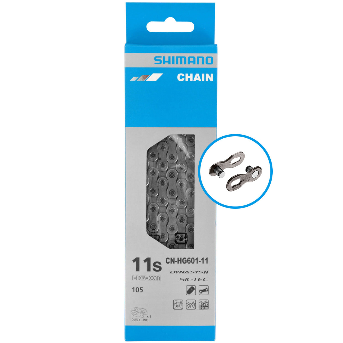 Shimano CN-HG601 Quick Link Chain | 11-speed