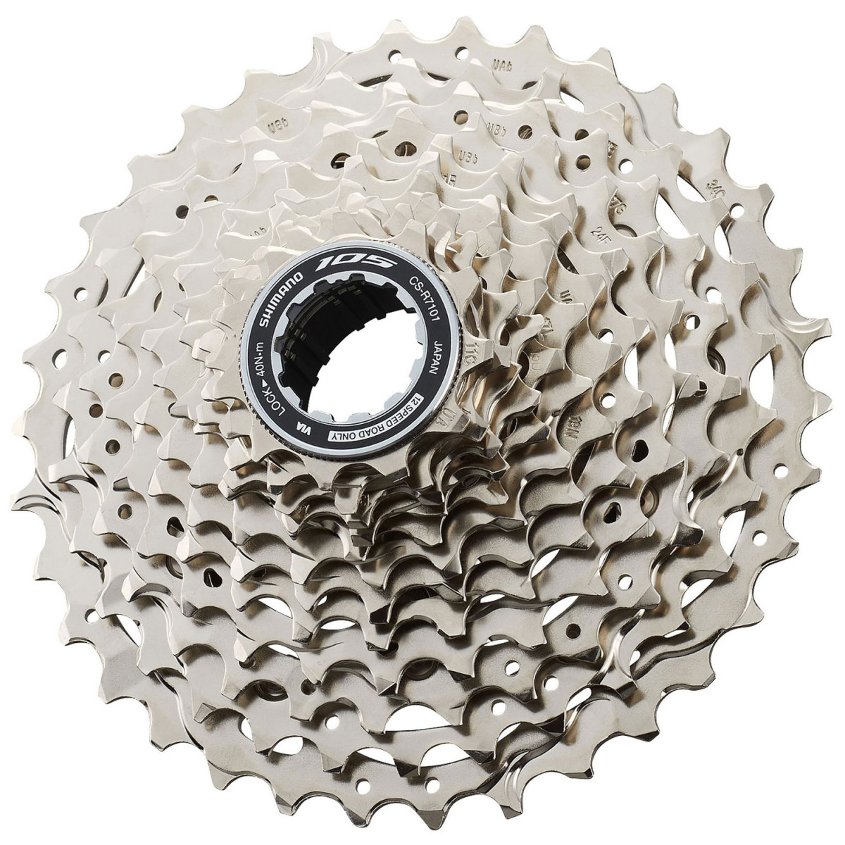 Shimano 105 CS-HG7101 Cassette, 12-speed