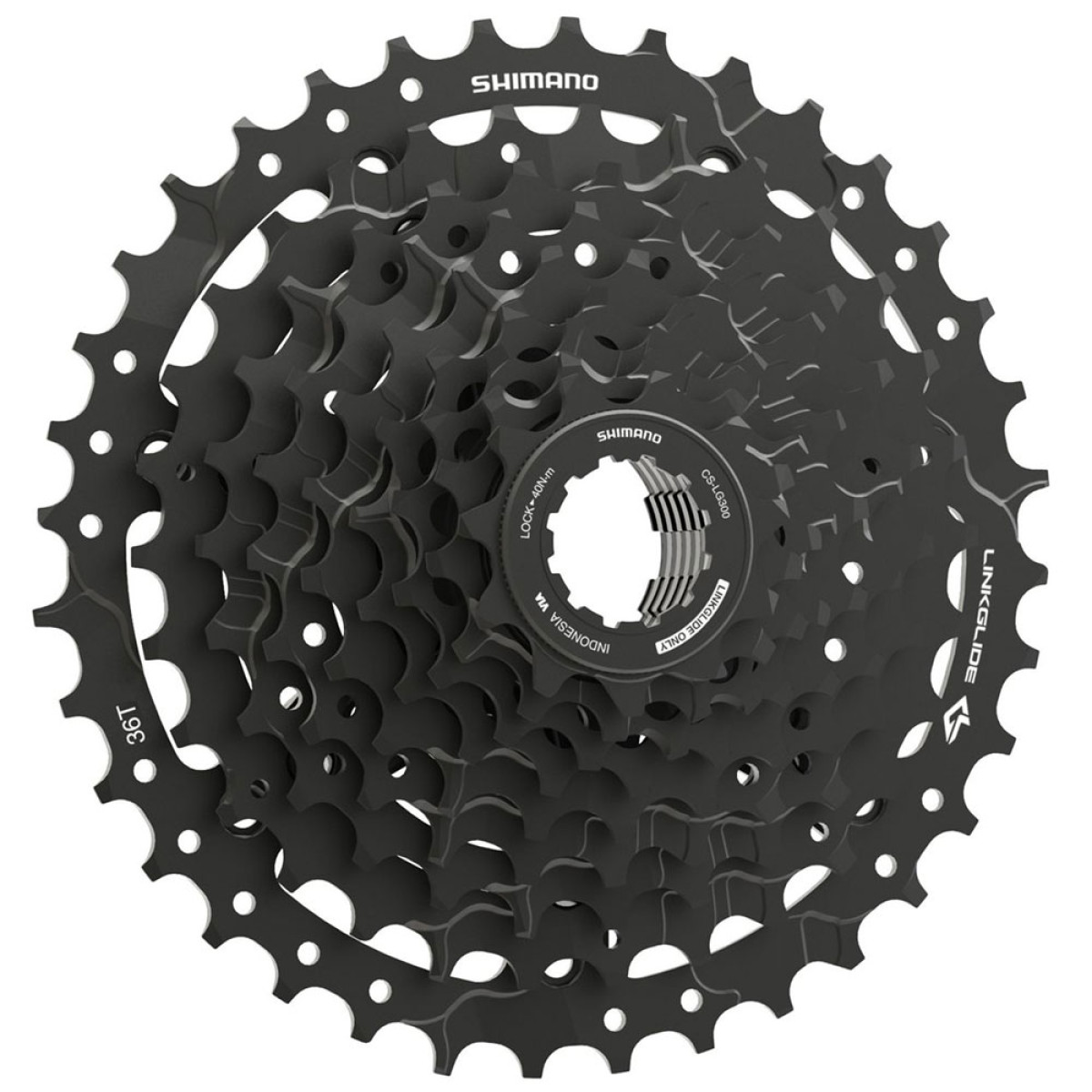 Shimano CUES CS-LG300 Linkglide kassett | 9-käiguline