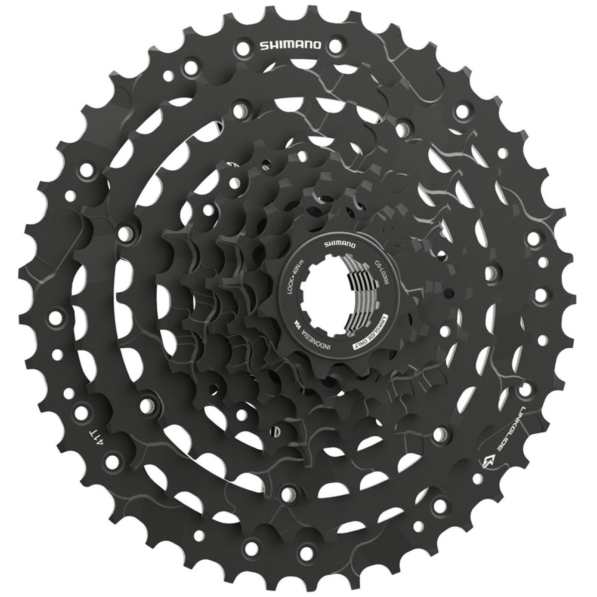 Shimano CUES CS-LG300 Linkglide kassett | 9-käiguline