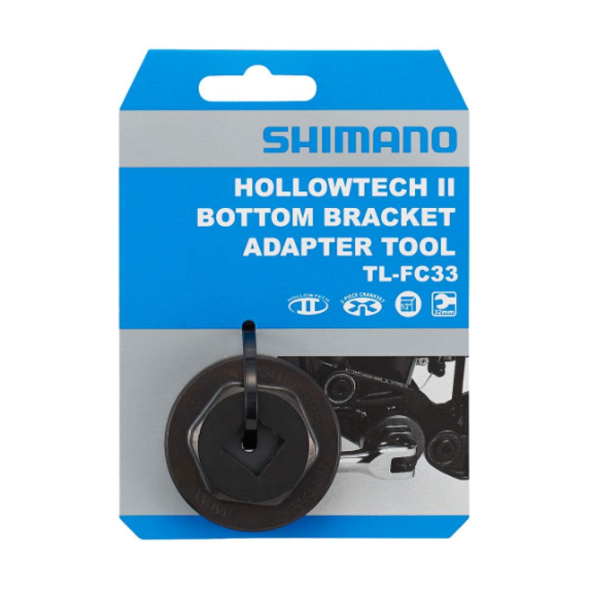 Shimano TL-FC33 Hollowtech II põhjaplaadimispesa tööriist