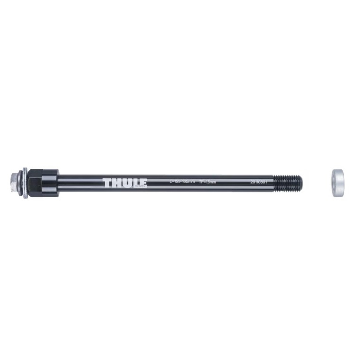 Thule velosipēda piekabes caurass | M12 x 1.5 | 159-165mm