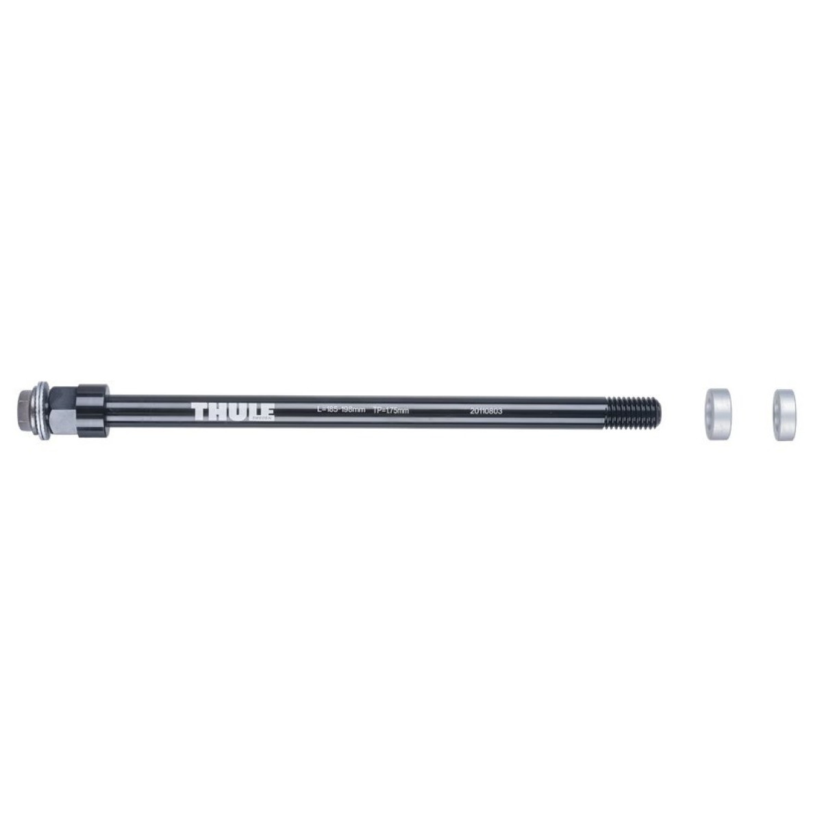 Thule jalgratta järelkäru telg | M12 x 1.75 | 185-198mm