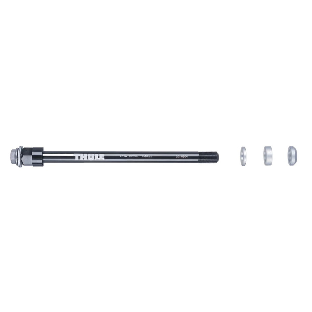 Thule velosipēda piekabes caurass | M12 x 1.0 | 157-172mm