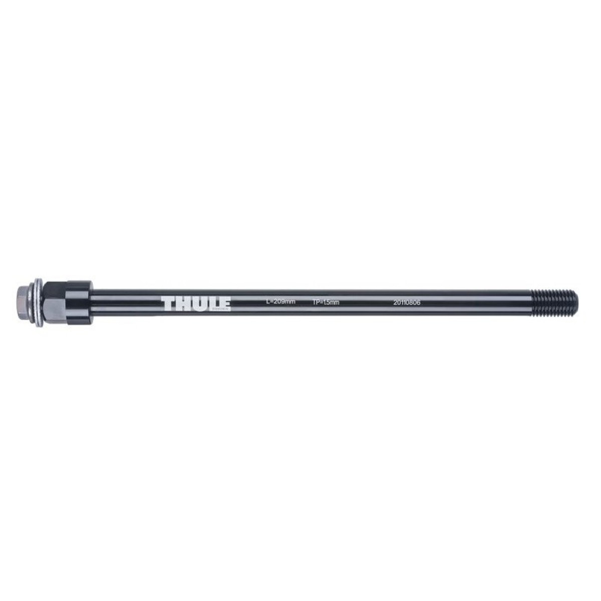 Thule velosipēda piekabes caurass | M12 x 1.5 | 209mm