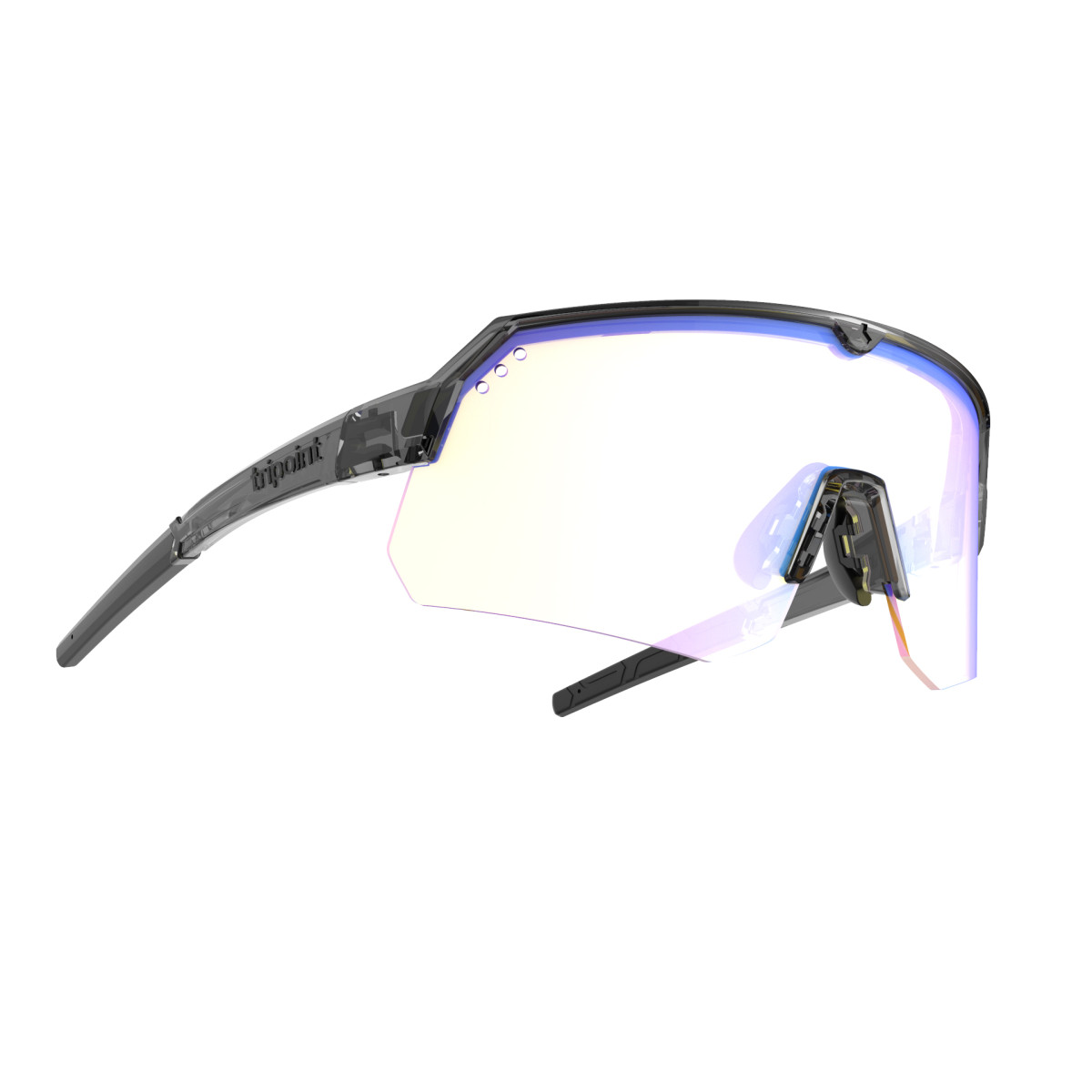 Tripoint 001 Treriksröset päikeseprillid | Photochromic | Crystal Black - Smoke Blue Multi