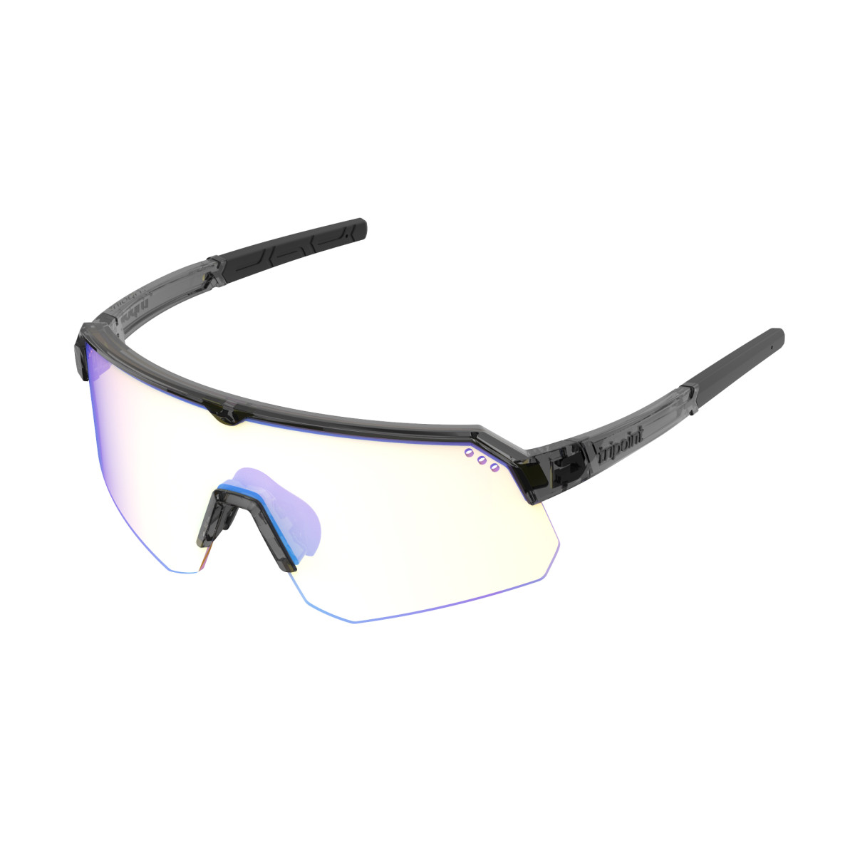 Tripoint 001 Treriksröset päikeseprillid | Photochromic | Crystal Black - Smoke Blue Multi